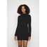 Hollister Co. CABLE DRESS Sukienka dzianinowa black H0421C04N-Q11