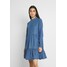 Vila VIMORASA GUDNY SHIRT DRESS Sukienka letnia medium blue denim V1021C2NN-K11