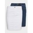 Vero Moda Tall VMHOT SEVEN SKIRT 2 PACK Spódnica mini medium blue denim/bright white VEB21B01O-K11