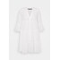 Vero Moda VMHELI 3/4 SHORT DRESS Sukienka letnia snow white VE121C263-A14