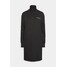 Calvin Klein Jeans MONOGRAM LOGO HALF ZIP DRESS Sukienka letnia black C1821C09M-Q11