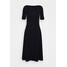 Lauren Ralph Lauren STRETCH COTTON MIDI DRESS Sukienka z dżerseju black L4221C1BQ-Q11