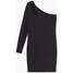 Cropp Czarna asymetryczna sukienka 8574N-99X