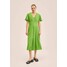 Mango Długa sukienka green M9121C5NG-M11