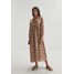 OYSHO Długa sukienka brown OY121C08V-O11