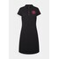 Tommy Hilfiger SLIM CIRCLE SHORT Sukienka letnia black TO121C0KG-Q11