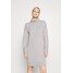 Tommy Hilfiger KNEE DRESS Sukienka dzianinowa light grey heather TO121C0IW-C11