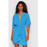 Rinascimento Sukienka koktajlowa CFC0107296003 Niebieski Regular Fit