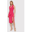 Rinascimento Sukienka koktajlowa CFC0018388002 Różowy Regular Fit