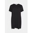 MICHAEL Michael Kors LOGO ZIP Sukienka z dżerseju black MK121C0L3-Q11