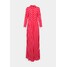 YAS Tall BOHO LONG DRESS Długa sukienka poppy red/rina YA021C07K-G11