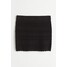 H&M Spódnica w ażurowy splot 1063995001 Czarny