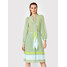 Simple Sukienka codzienna SUD005 Zielony Regular Fit