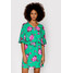 Seafolly Sukienka plażowa Full Bloom 54645-KA Zielony Regular Fit