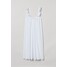 H&M Sukienka z falbaną 0970261002 Biały