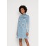 ONLY ONLDARIA FRILL DRESS Sukienka jeansowa light blue denim ON321C2OI-K11