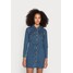 JDY JDYSANNA LIFE WAIST DRESS Sukienka jeansowa medium blue denim JY121C0PY-K11