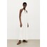 Massimo Dutti Sukienka letnia white M3I21C0KY-A11