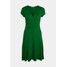 Anna Field Sukienka z dżerseju dark green AN621C1ID-M12