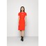 Calvin Klein LOGO DRESS Sukienka z dżerseju fiesta 6CA21C039-H11