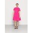Tommy Hilfiger VOILE KNEE DRESS Sukienka koszulowa pink TO121C0I6-J11