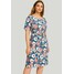 Greenpoint Sukienka letnia pattern G0Y21C04J-T11