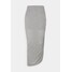 ICHI LUNA Spódnica ołówkowa grey melange IC221B04P-C11