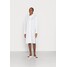 Gina Tricot LEAF SHIRT DRESS Sukienka koszulowa white GID21C08S-K11