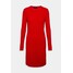 Lauren Ralph Lauren WOOL-CASHMERE SWEATER DRESS Sukienka dzianinowa lipstick red L4221C1BF-G11