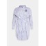 Lauren Ralph Lauren Woman STRIPED COTTON BROADCLOTH SHIRTDRESS Sukienka koszulowa blue/white L0S21C05D-A11