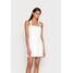 Abercrombie & Fitch WIDE STRAP Sukienka letnia white A0F21C0AL-A11