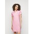 Polo Ralph Lauren COTTON MESH POLO DRESS Sukienka letnia carmel pink PO221C06E-J11