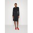 Calvin Klein REFIBRA SHIRT DRESS Sukienka koszulowa black 6CA21C05J-Q11