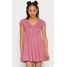 Hollister Co. TIERED SHORT DRESS Sukienka letnia red ditsy H0421C04T-G11