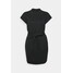 KARL LAGERFELD SAFARI POCKET DRESS Sukienka z dżerseju black K4821C04X-Q11