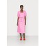 Cras MAYBECRAS DRESS Sukienka letnia pink/red CRG21C025-J11