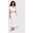 Tommy Hilfiger Sukienka plażowa UW0UW03644 Biały Regular Fit