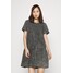 Noisy May NMEMILIA DRESS Sukienka letnia medium grey denim NM321C0I6-C11