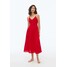 OYSHO Sukienka letnia red OY121C09L-G11