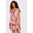 Guess Sukienka letnia W2GK43 WEL02 Różowy Regular Fit