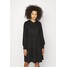 ONLY ONLELCOS EMMA HOOD DRESS Sukienka z dżerseju black ON321C2OK-Q11