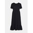 ONLY Petite ONLMAY PEPLUM CALF DRESS Sukienka z dżerseju black OP421C0CX-Q11