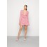 Nly by Nelly BOTTOM FRILL TIED DRESS Sukienka letnia pink NEG21C0K8-T11