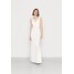 WAL G. TAYLOR LACE V NECK DRESS Suknia balowa white WG021C0EF-A11