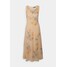 Lauren Ralph Lauren FLORAL CRINKLED GEORGETTE DRESS Sukienka letnia blush/sage multi L4221C1D8-J11