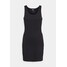 KARL LAGERFELD KL X AMBER VALLETTA RIB TANK DRESS Sukienka letnia black K4821C052-Q11
