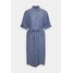 GANT CHAMBRAY SHIRT DRESS Sukienka koszulowa persian blue GA321C06J-K11
