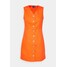 Vero Moda Petite VMHOTSL SHORT DRESS Sukienka jeansowa cherry tomato VM021C0DT-G11