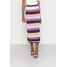 Monki Długa spódnica colorful stripe MOQ21E08E-T11