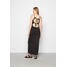 Weekday SOPHIE OPEN BACK DRESS Sukienka z dżerseju black WEB21C06X-Q11